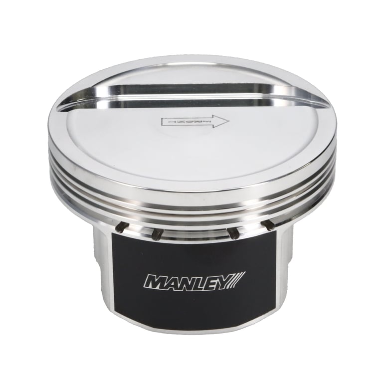 Manley Chevrolet LS Piston Set - 4.165in Bore 1.315in CH, -11.00 CC - 599040CE-8