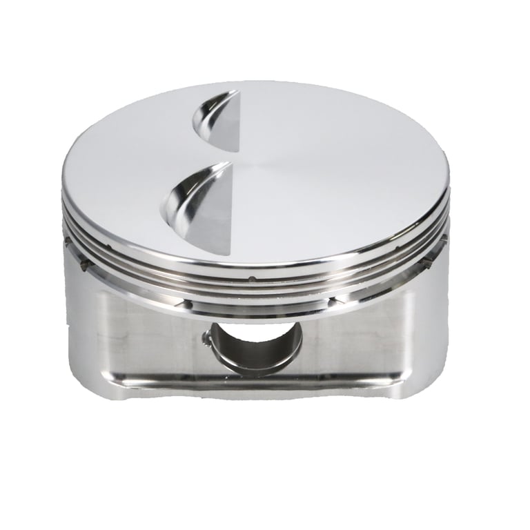 Manley Chevrolet Small Block Piston Set - 4.035in Bore 1.125in CH, -2.50 CC - 591235-8