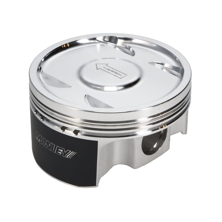 Manley Subaru WRX EJ25 99.75mm -17cc Dish 8.5:1 CR Turbo Tuff Extreme Duty Piston Set w/ Rings - 632802CE-4