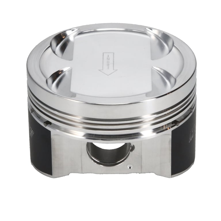 Manley Mitsubishi 4G63/4G63T (6 Bolt) 86mm Bore 9.0:1 CR -8cc Dish Extreme Duty Pistons w/ Rings - 605110CE-4