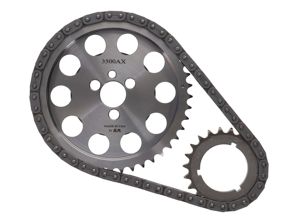 Manley Billet Timing Chain Kit - Small Block Chevrolet - BBC Snout - Torrington - 73221