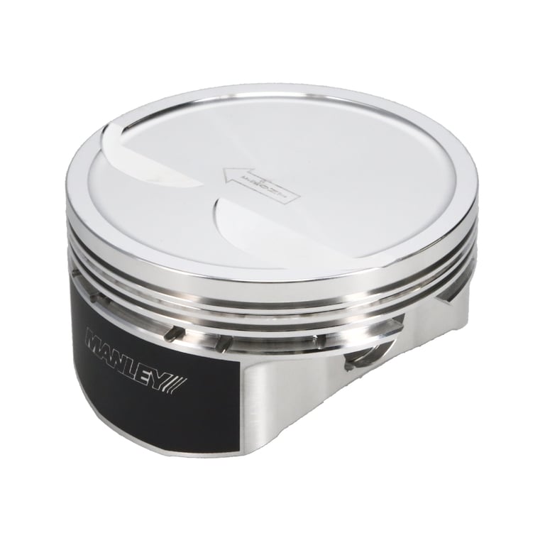 Manley Small Block Chevy LS Series 4.030in Bore 1.115in CD 10cc Dish Platinum Series Pistons - E/D - 592730CE-8