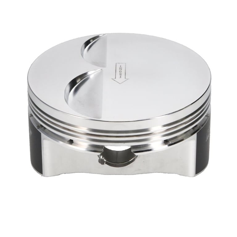 Manley Chevrolet LS Piston Set - 4.070in Bore 1.115in CH, -4.00 CC - 592670CE-8