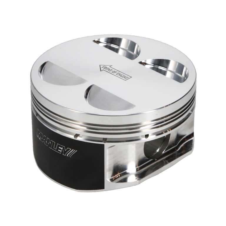 Manley Nissan GT-R 3.8L VR38DETT 99mm Bore 9.8:1 CR -2cc Dish Extreme Duty Piston Set w/ Rings - 634010CE-6