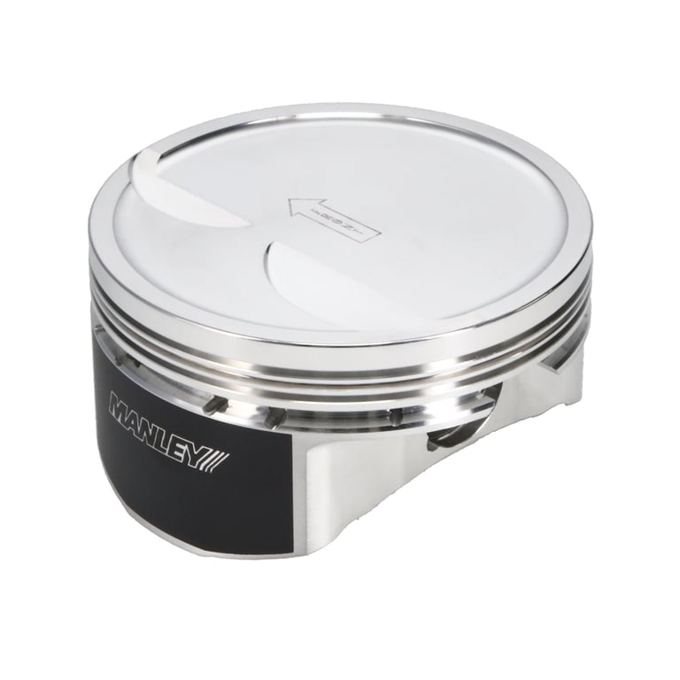 Manley Chevrolet LS Piston Set - 4.005in Bore 1.065in CH, -10.00 CC - 596505CE-8