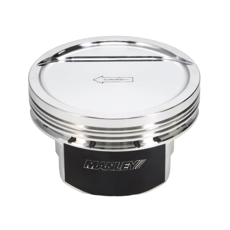 Manley Chevrolet LS Piston Set - 4.005in Bore 1.115in CH, -18.00 CC - 596205CE-8