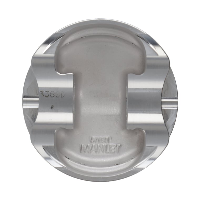 Manley 04+ Subaru WRX STi (EJ257) 100.25mm Bore STD Stroke -17cc Dish - Single - 612207C-1