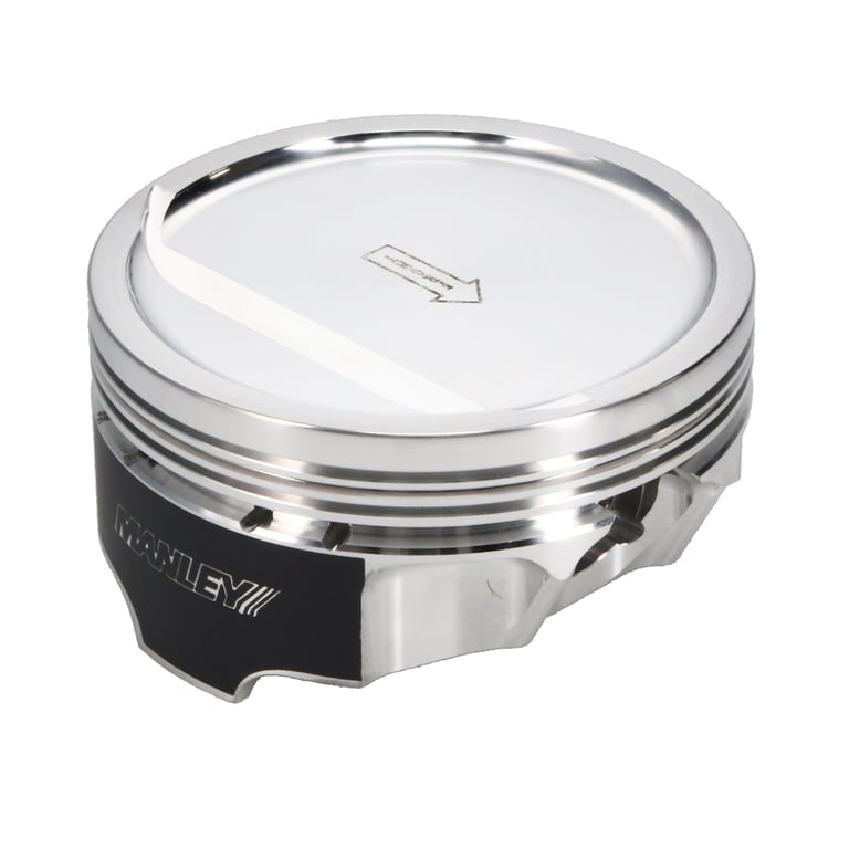 Manley Chevrolet LS Piston Set - 4.135in Bore 1.115in CH, -18.00 CC - 566310C-8