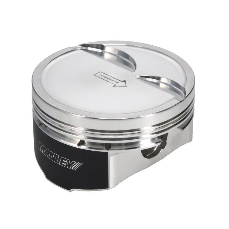 Manley Chevrolet 5.3L LS Gen III Piston Set - 3.800in Bore 1.115in CH, -7.00 CC - 561120CE-8