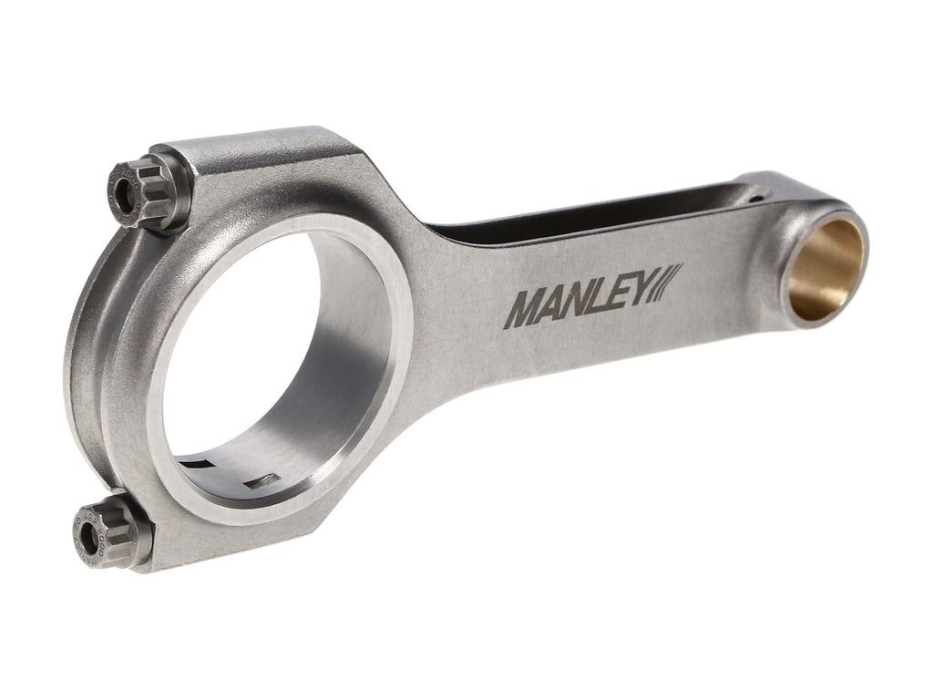 Manley Chevrolet Small Block H-Beam Connecting Rod Set - 5.700in Length - 14037-8