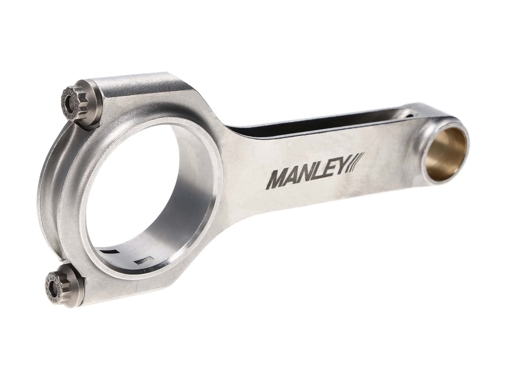 Manley Chrysler 6.1L Hemi ARP 2000 2.125in Bore 1.060in Pin H Beam Connecting Rod Set - 14056R-8