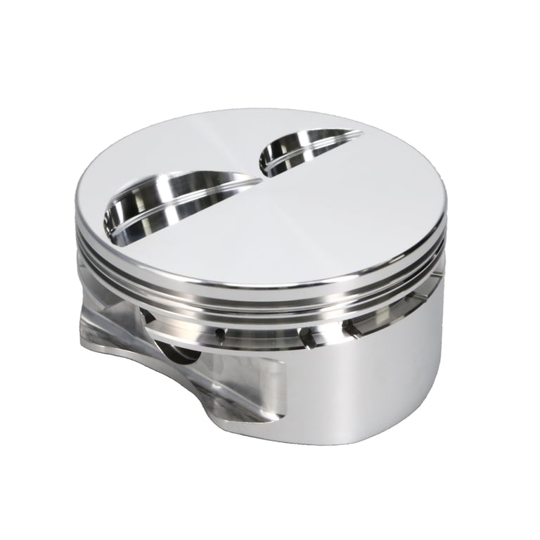 Manley Chevrolet Small Block Piston Set - 4.035in Bore 1.125in CH, -4.00 CC - 590835-8
