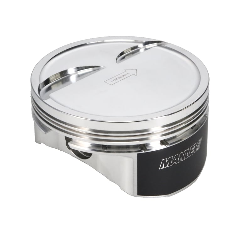 Manley Chevrolet LS Piston Set - 4.080in Bore 1.065in CH, -10.00 CC - 596580C-8