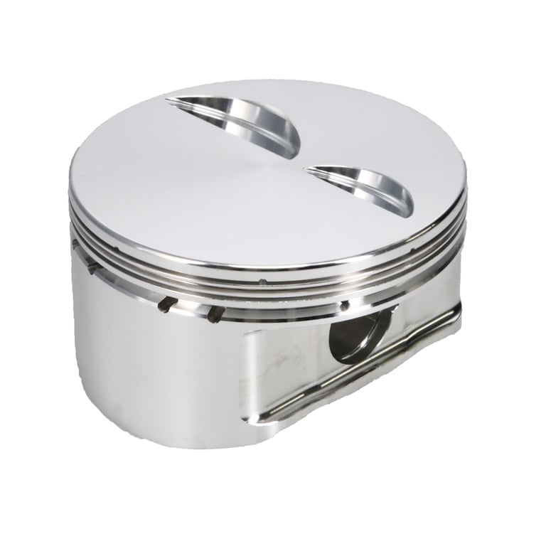 Manley Chevrolet Small Block Piston Set - 4.030in Bore 1.050in CH, -2.50 CC - 591330-8