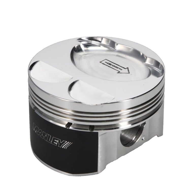 Manley MazdaSpeed 3 MZR 2.3L 87.75mm Bore -13.3cc Dome 9.5:1 CR Piston w/ Rings - Single - 630002C-1