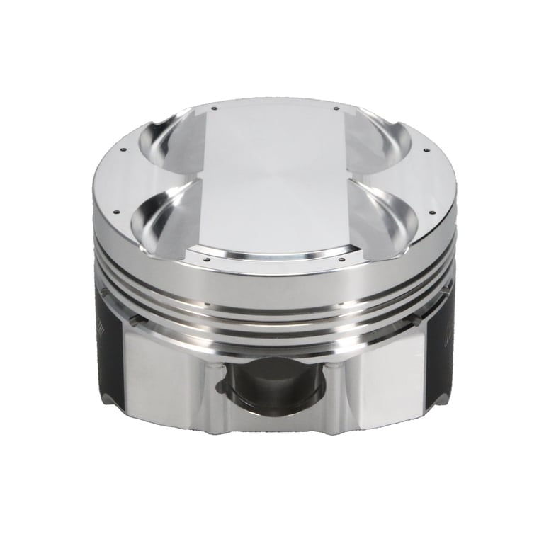 Manley Mitsubishi 4B11 86.5mm Bore 10.0:1 CR +2cc Dome Turbo Tuff Piston Set w/ Rings - 614305CE-4