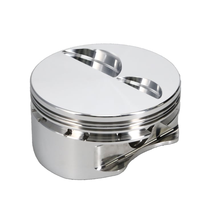 Manley Chevrolet Small Block 4.040in Bore 1.280in CH -4.0cc Dome Platinum Series Pistons - 591740-8