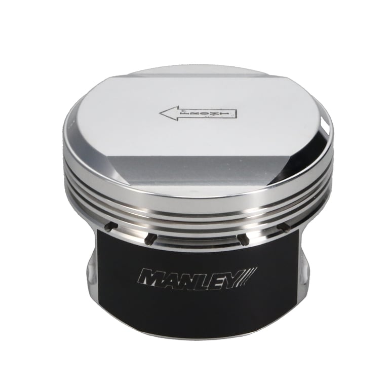 Manley Nissan Skyline 2.7L RB26DETT 87mm Bore 77.7mm Stroke 9.0:1 CR +17cc Dish - Set of 6 Pistons - 643110C-6