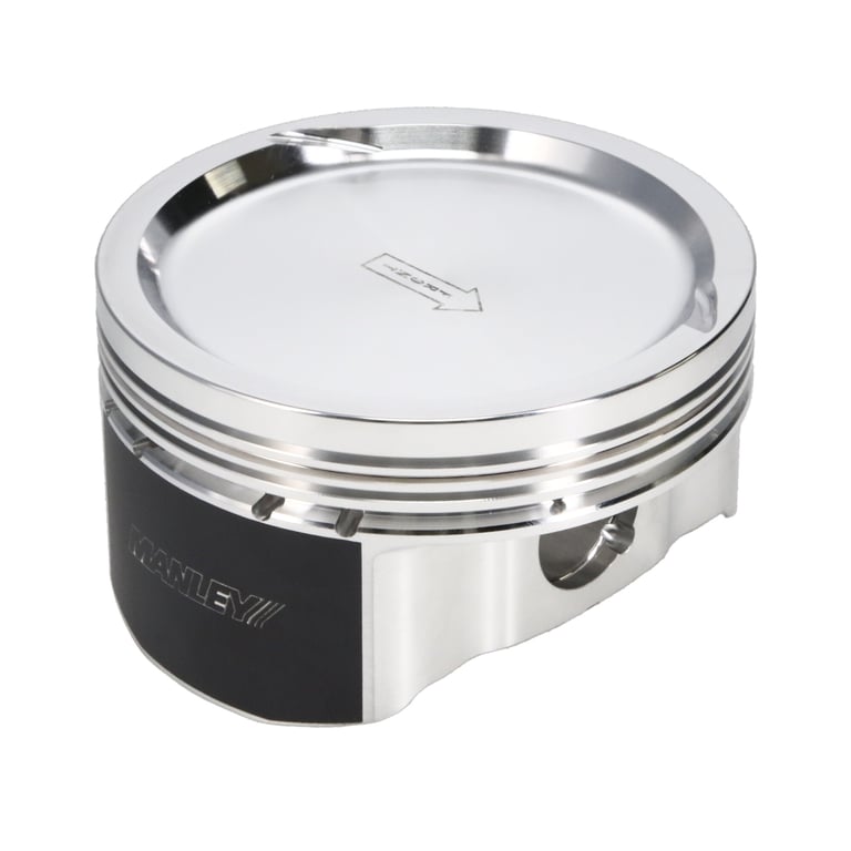 Manley Chevrolet LS Piston Set - 4.165in Bore 1.315in CH, -31.00 CC - 599240CE-8