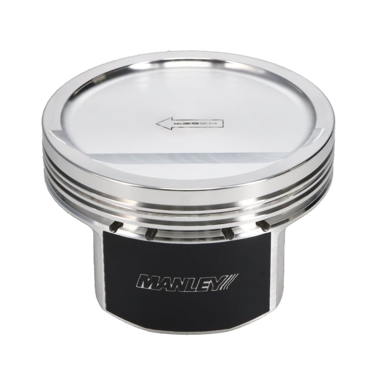Manley Chevy LS Series 4.065in Bore -18cc Platinum Series Dish Pistons Set - 596965C-8
