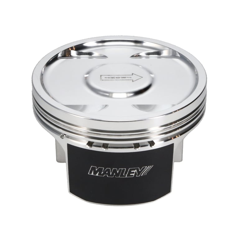 Manley Subaru WRX EJ25 99.75mm -17cc Dish 8.5:1 CR Turbo Tuff Extreme Duty Piston Set w/ Rings - 632802CE-4