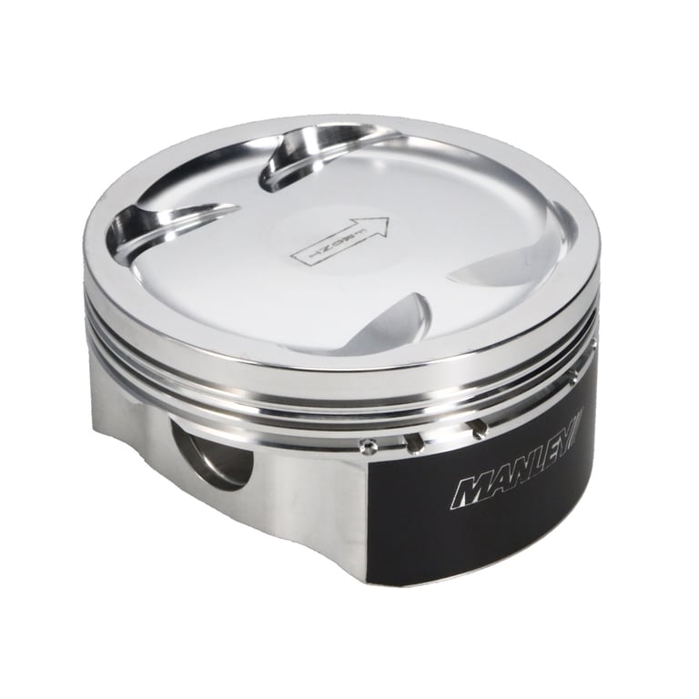 Manley 04+ Subaru WRX STi (EJ257) 83mm Stroker 100mm +0.5mm Bore 9.8:1 Dish Piston Set with Rings - 622105C-4