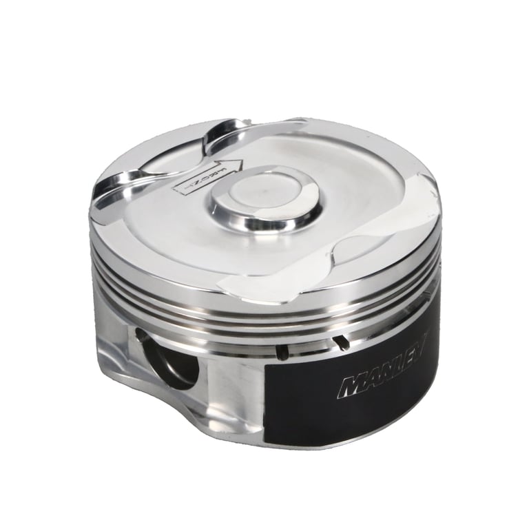 Manley 2018+ Ford Coyote 5.0L DOHC -6cc Dish 3.662in Bore 10:1 CR Extreme Duty Platinum Piston Set - 595700CE-8