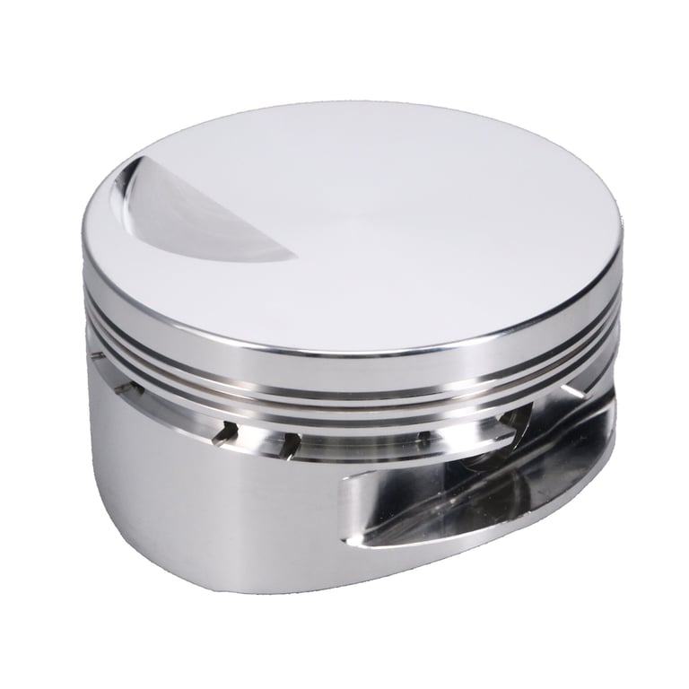 Manley Chevrolet Big Block Piston Set - 4.600in Bore 1.520in CH, -3.00 CC - 696280-8