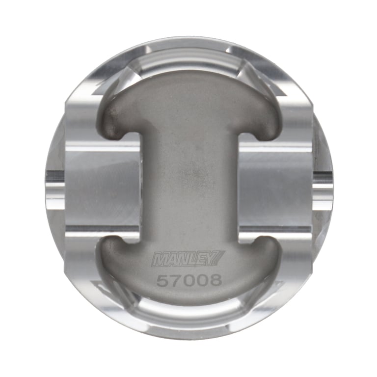 Manley Ford 3.5L Ecoboost 3.642in Bore 1.239in Comp Height -5.0cc Dish Piston Set - 594900CE-6