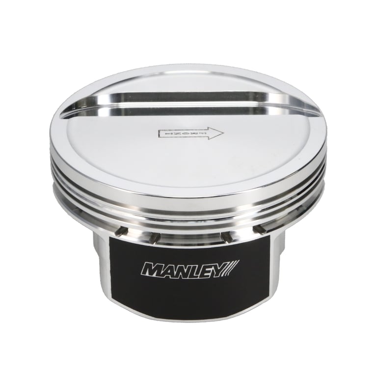 Manley Chevrolet LS Piston Set - 4.185in Bore 1.115in CH, -11.00 CC - 592460C-8