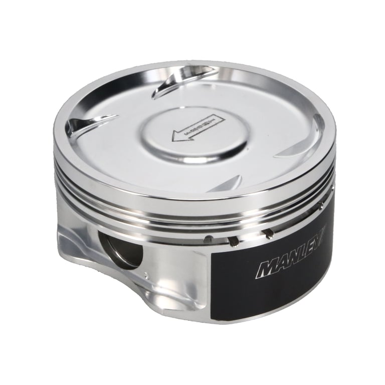 Manley 04+ Subaru WRX STi (EJ257) 75mm DE-STROKED 99.5mm STD Bore 8.5:1 Dish Piston Set with Rings - 621000C-4