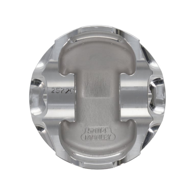 Manley Chevrolet LS Piston Set - 4.065in Bore 1.304in CH, -4.00 CC - 562565CE-8