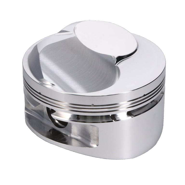 Manley Chevrolet Big Block Piston Set - 4.600in Bore 1.245in CH, 43.00 CC - 697680-8