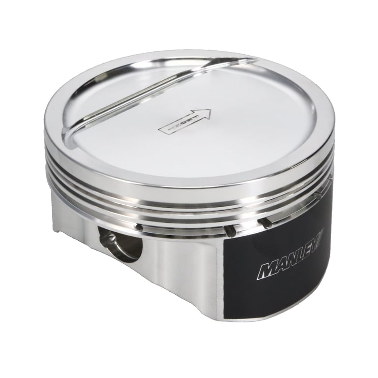 Manley Chevrolet LS Piston Set - 4.075in Bore 1.304in CH, -18.00 CC - 596975CE-8