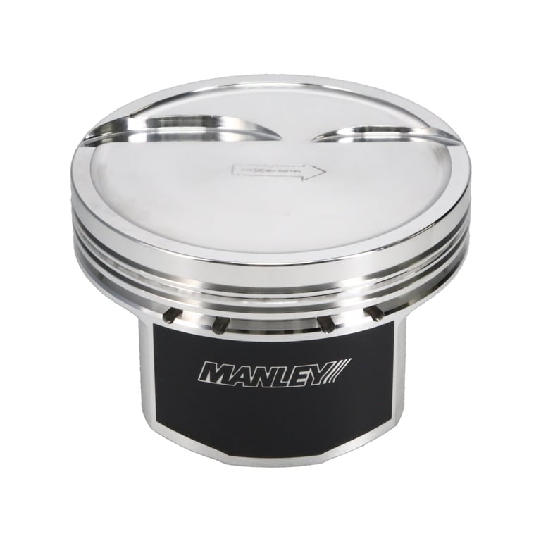 Manley Chevrolet LS Piston Set - 4.010in Bore 1.304in CH, -10.00 CC - 596110CE-8