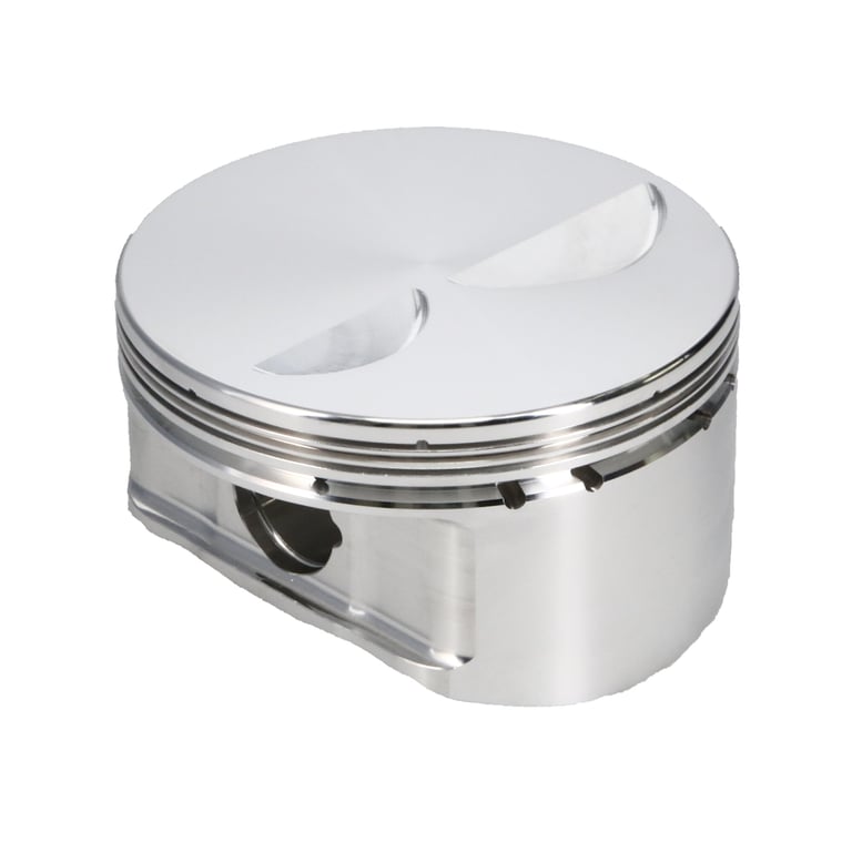 Manley Chevrolet Small Block Piston Set - 4.030in Bore 1.125in CH, -2.50 CC - 591230-8