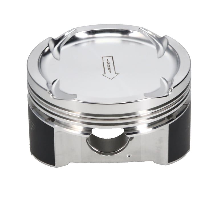 Manley 03-06 EVO VIII/IX 85.5mm Bore +.5mm -8.5/9.0 CR Dish Extreme Duty Piston Set with Rings - 619005CE-4