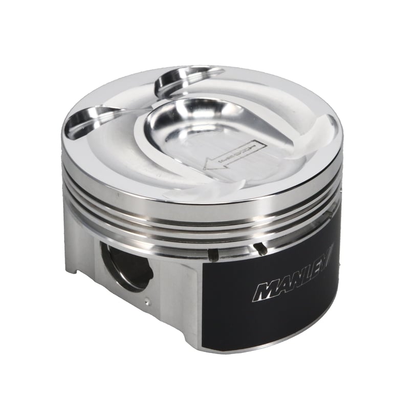 Manley Ford 2.0L EcoBoost 87.5mm STD Size Bore 9.3:1 Dish Piston Set - 636000C-4
