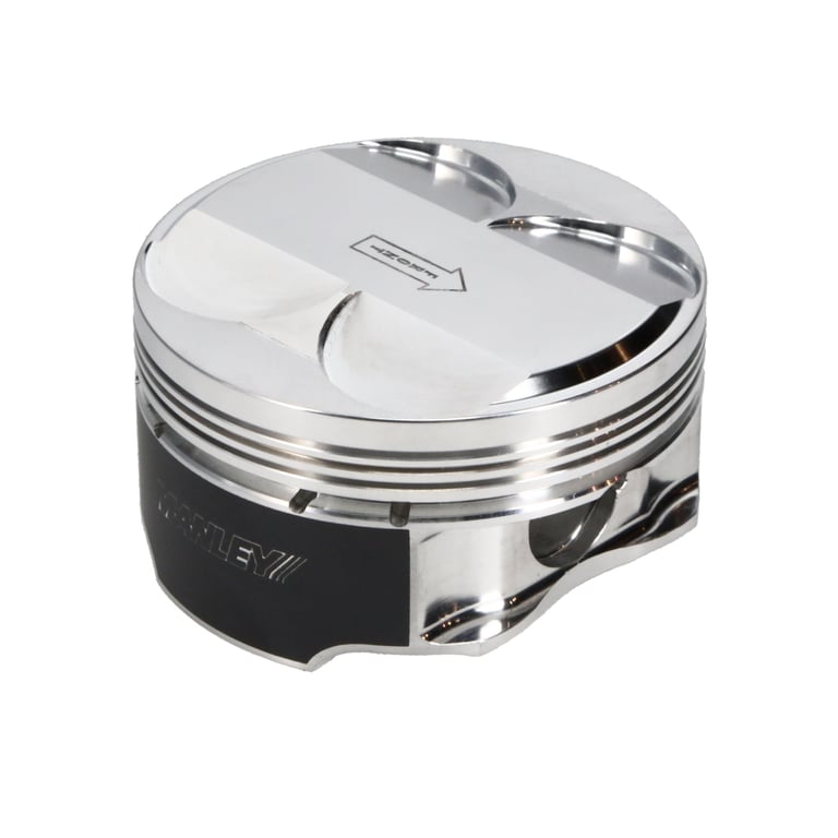 Manley 03-07 Nissan 350Z/ Maxima 81.4mm Stroker 96.5mm +1.0 Bore 11.0:1 Dome Piston Set w/Rings - 623110C-6
