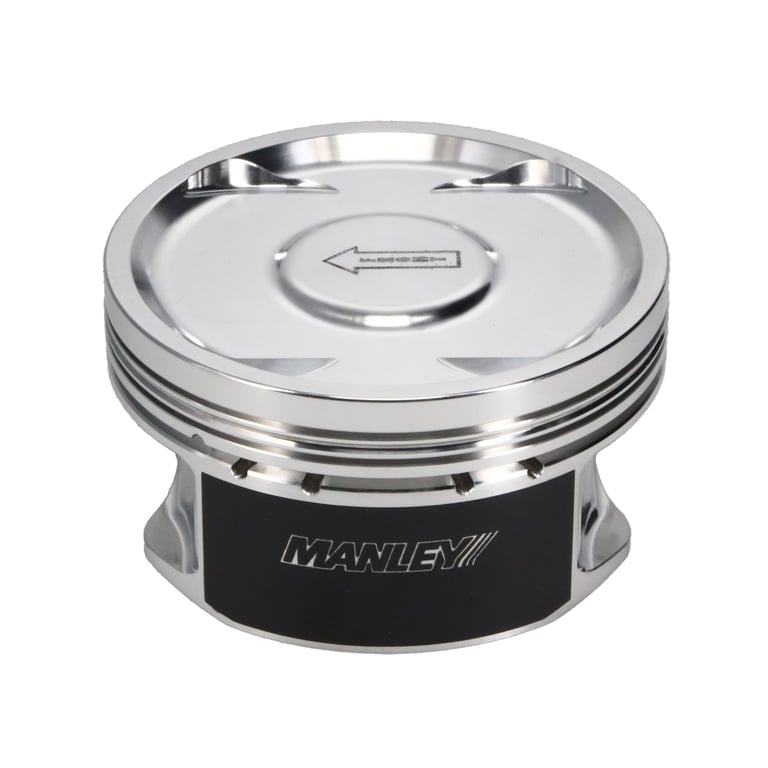 Manley Subaru EJ257 100mm +.50mm Bore 8.5:1 -17cc Dish Platinum Series Piston Set with Rings - 612205C-4