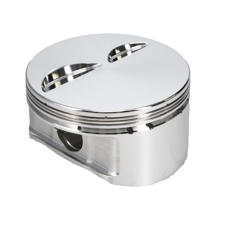 Manley Chevrolet Small Block Piston Set - 4.035in Bore 1.550in CH, -2.50 CC - 591035-8