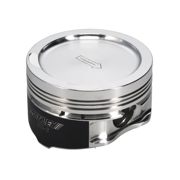 Manley Ford XR-6 Turbo 4.0L 3.91in Stroke 3.647in Bore 9:1 CR -10cc Dish Piston Set w/Rings - 628114C-6