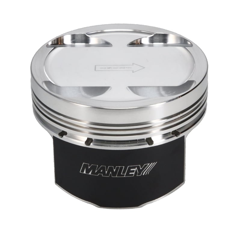 Manley Mitsubishi 4G63/4G63T 87mm Bore (+2.0mm) -8cc Dome Extreme Duty Dish Pistons w/ Rings - 606120CE-4