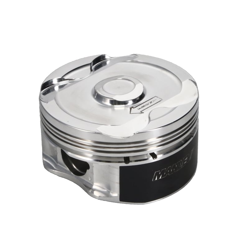 Manley 2018+ Ford Coyote 5.0L DOHC -6cc Dish 3.667in Bore 10:1 CR Platinum Piston Set - 595705C-8