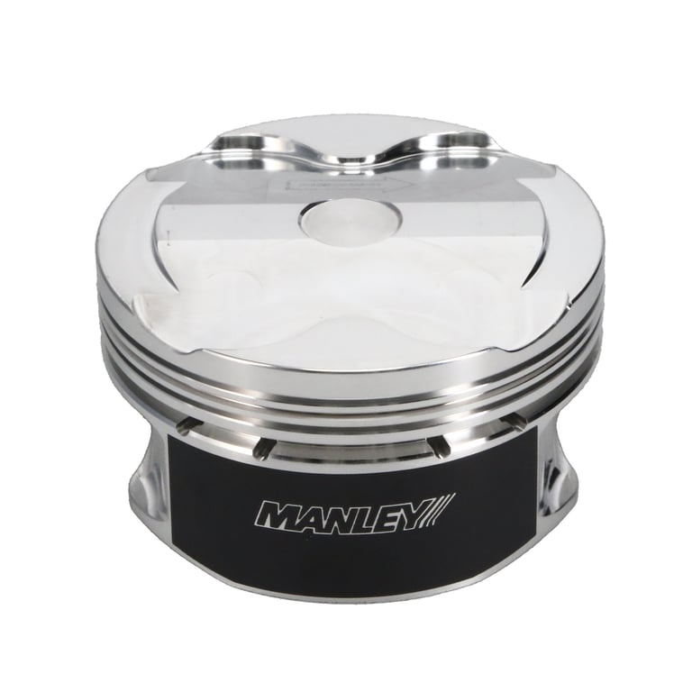 Manley 2018+ Ford Coyote 5.0L 6.75cc Dish 3.672in Bore 12:1 CR 22mm Pin Platinum Ext Duty Pistons - 595910CE-8