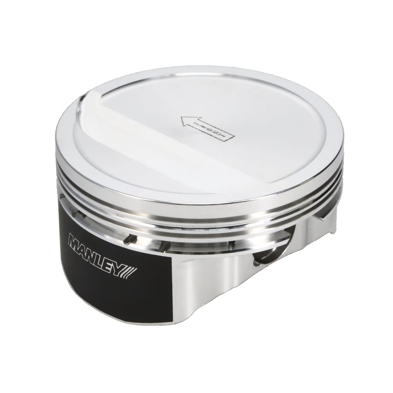 Manley Chevrolet LS Piston Set - 4.135in Bore 1.065in CH, -11.00 CC - 596610CE-8