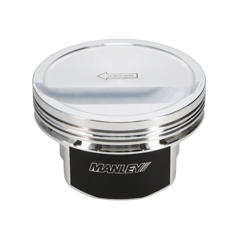 Manley Chevrolet LS Piston Set - 4.125in Bore 1.065in CH, -11.00 CC - 596600CE-8