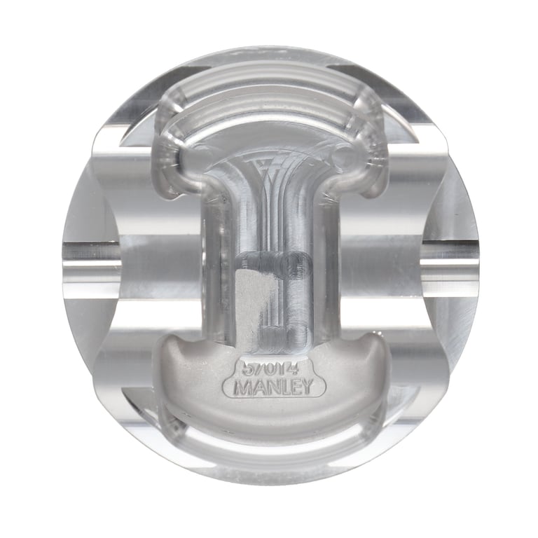 Manley Ford Raptor 6.2L SOHC 2 Valve -12cc Dish 4.0200in Bore Piston Set - 598305C-8