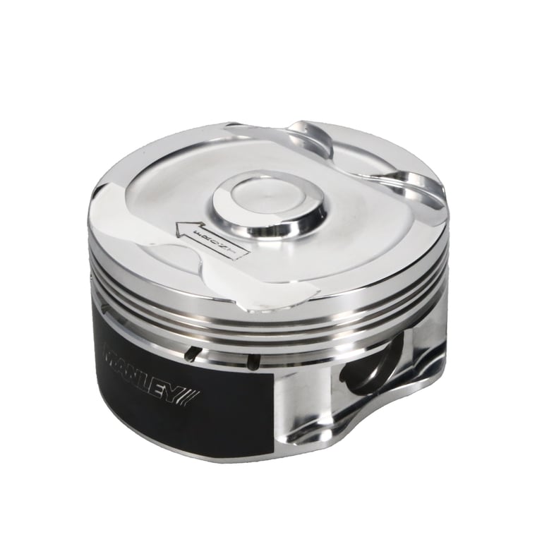 Manley 2018+ Ford Coyote 5.0L DOHC -6cc Dish 3.662in Bore 10:1 CR Extreme Duty Platinum Piston Set - 595700CE-8