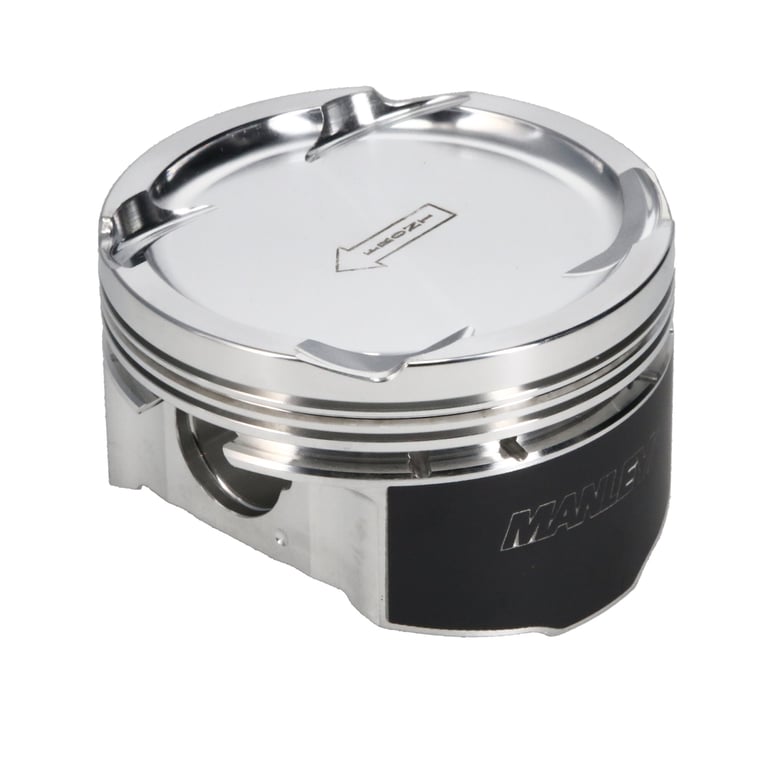 Manley 08+ Mitsubishi Evo X (4B11T) 94mm Stroker 86.0mm STD Size Bore 9.0:1 Dish Piston Set w/ Rings - 624000C-4